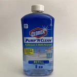 Clorox Pump Clean Bathroom Refill 24 Oz Rain Discontinued New Nos. Fixed Price $19.99.