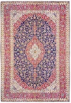 10X14' Authentic Perssiaan Kashhan Rug Classic Traditional Navy Blue #5331. Fixed Price $3025.00.