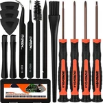 Cleaning & Opening Repair Kit For PS5 PS4 PS3,TEKPREM 14 Screwdriver.... Fixed Price $12.99.
