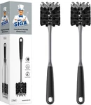 Mr.siga Long Handle Brush, Flexible Scrub For Water Bottles, Glassw. Fixed Price $18.76.
