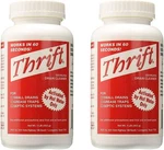 Thrift T-100 Alkaline Based 1-POUND Granular Drain Cleaner (white) (2-PACK). Fixed Price $25.99.