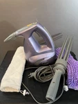 Shark Portable Steam Pocket Cleaner SC630D - Used With Few Attachments. Fixed Price $40.00.