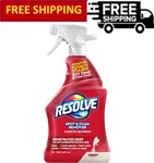 Resolve Carpet And Rug Cleaner Spray Spot & Stain Remover, 22 Ounce. Fixed Price $7.59.