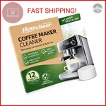 Flowcheer Coffee Maker Cleaner & Descaler Tablets 12-PACK Machine. Fixed Price $18.75.