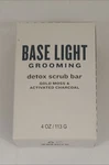 Baselight Grooming Detox Scrub Bar Gold Moss & Activated Charcoal Soap New. Fixed Price $9.99.
