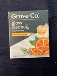Grove Co. Glass Cleaner Concentrates Streak-free Orange & Rosemary 2PK New. Fixed Price $7.79.