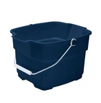 15 Quart Heavy Duty Royal Blue Bucket With Easy Emptying Pour Spouts. Fixed Price $18.29.