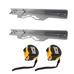 2PC Carbon Steel Toe Calibration Plates Wheel Alignment Tool Kit Tape Measure. Fixed Price $35.97.