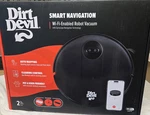 Dirt Devil EV3320 Robot Vacuum Wi-fi Remote Auto Mapping Bagless Black. Fixed Price $55.80.