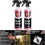 Adam's Detail Spray 2-PACK Streak-free Car Shine Cleaner Wax Booster. Fixed Price $53.99.