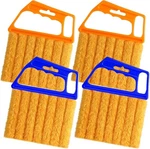 4 Pcs Air Conditioner & Window Blinds Cleaning Duster - Microfiber. Fixed Price $26.48.