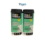 Tub Towels TW40-GR(2-PACK) Heavy Duty Granite & Marble Wipes. Fixed Price $23.99.
