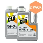 Pack Clr Healthy Septic System Tank Treatment Industrial Strength 28 Fl Oz. Fixed Price $41.00.