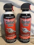 Max Pro DP-002-015 Contact Cleaner 11 Oz. Safe Plastic * 2-CANS. Fixed Price $36.98.