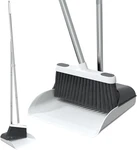 Stand Up Broom Set 50 Long Handle With Pan, 20 Angled. Fixed Price $20.23.