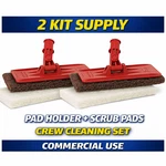 3M Doodlebug Holder Kit Pack 6472PK Scrubber Pads Commercial. Fixed Price $109.99.