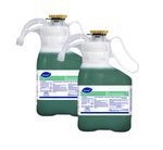 Diversey Non-acid Disinfectant Cleaner, Fresh Scent, 1.4 Smartdose 2/CARTON. Fixed Price $79.99.
