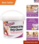 Capture Carpet & Rug Cleaner - 4LB Powder Odor Eliminator Stain Remover. Fixed Price $71.24.