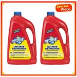 Pack Resolve Urine Destroyer 2X Carpet Cleaner Odor Remover 60OZ Concentrate. Fixed Price $43.99.