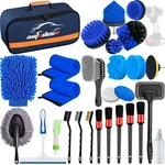 Kit Para Lavar Carros Autos Accesorios De Mujeres Hombres Cepillo Cera New. Fixed Price $55.71.