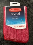 Rubbermaid Reveal Microfiber Cleaning Pad Nos 2012 Unused Red 15-16". Fixed Price $8.99.
