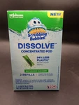 Scrubbing Bubbles Dissolve Concentrated Pod Bathroom Cleaner For 26OZ Refills. Fixed Price $10.00.