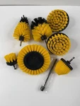 Etoupa 8 Pcs Drill Brush Attachment Set, Power Cleaning Scrub Kit. Fixed Price $19.99.