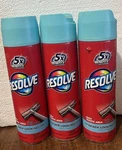 Resolve High Traffic Area Crisp Linen Scent Carpet Foam 22OZ Lot Of 3. Fixed Price $24.99.