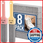 Navona 8-PACK Pumice Stone Scouring Sticks W/ 2 Universal Handles For Cleaning. Fixed Price $13.05.