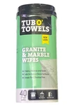 (2 Pack) Fedpro Tub O' Towels Granite & Marble Wipes (80 Count Total). Fixed Price $29.45.