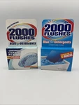2000 Flushes Blue Plus Bleach Toilet Bowl Cleaner 3.5 Oz-two Boxes Of 1. Fixed Price $13.99.