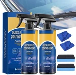 Quick Effect Car Coating Spray 2 Pack, Waterless Wash Polish, Paint.... Fixed Price $20.02.