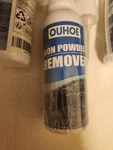 Ouhoe Iron Powder Remover Car Removal Spray Rustout Instant. Fixed Price $17.99.