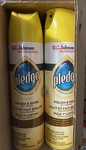 Pledge 301168 14.2 Oz. Aerosol Can Furniture Polish - Lemon (6/CARTON) New. Fixed Price $45.00.