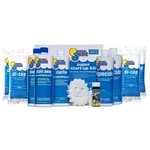 The Swim Pool Opening Chemical Start Up Kit Above And In-ground. Fixed Price $99.73.