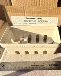 Beekman 1802 Large Ceramic Caddy Dish Farmhouse White 6.5"X 4.25"X 2" New In Box. Fixed Price $16.00.