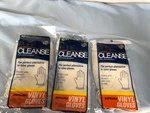 Lot Of Pkgs Spic Span Disposable Vinyl Gloves Total 30 Pure Cleanse #G7. Fixed Price $10.94.