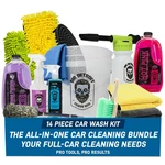 Mr. Detroit - 14PC Exterior Car Wash & Detailing Kit W/ Towels, Brushes, Soap. Fixed Price $123.86.