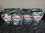 168 Cascade Platinum Fresh Scent Dishwasher Detergent (12 Packs Of 14 Tabs). Fixed Price $43.99.