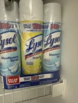 2 Pack, Lysol Disinfectant Spray, & Antibacterial Crisp Linen. Fixed Price $35.00.