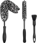 Nikcosmk 3PCS Wheel Kit For Cleaning And Tire, Rim Brush,. Fixed Price $22.99.