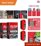 Automotive Oil Film Cleaning Brush 2 Pack Glass Coating For Windshield Clear. Fixed Price $15.99.