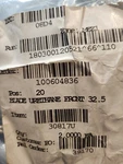 Squeegee Blades Clarke Focus Ii Scrubber. 32.5" Front Only. Item #30817U. Fixed Price $17.00.