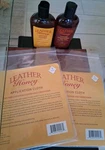Leather Honey Care Kit Cleaner, Conditioner 2 Cloths New!!. Fixed Price $42.00.
