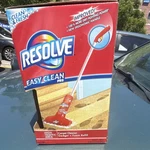 Resolve Easy Pro Upright Spot Cleaner Red With Foam Refill. Fixed Price $15.00.