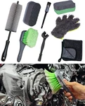 8 Pack Motorcycle Cleaning Kit - Professional Safe For Chrome/engine/tires, Hard. Fixed Price $41.88.