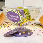 Lolita Love My Sundae "pms" Bowl Hand Painted W/recipe No Box 12OZ Euc. Fixed Price $7.19.