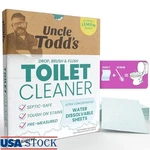Lemon Toilet Cleaner Dissolvable Sheets Eco-friendly Septic Safe 30 Count New. Fixed Price $18.73.