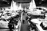 Crowds Visit International Boat Show Boston Auditorium Pruden- Old Photo. Fixed Price $6.51.