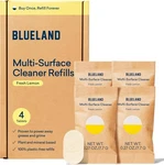 Blueland Multi-surface Cleaner, 4-PACK Refill, Fresh Lemon Scent,.... Fixed Price $17.35.